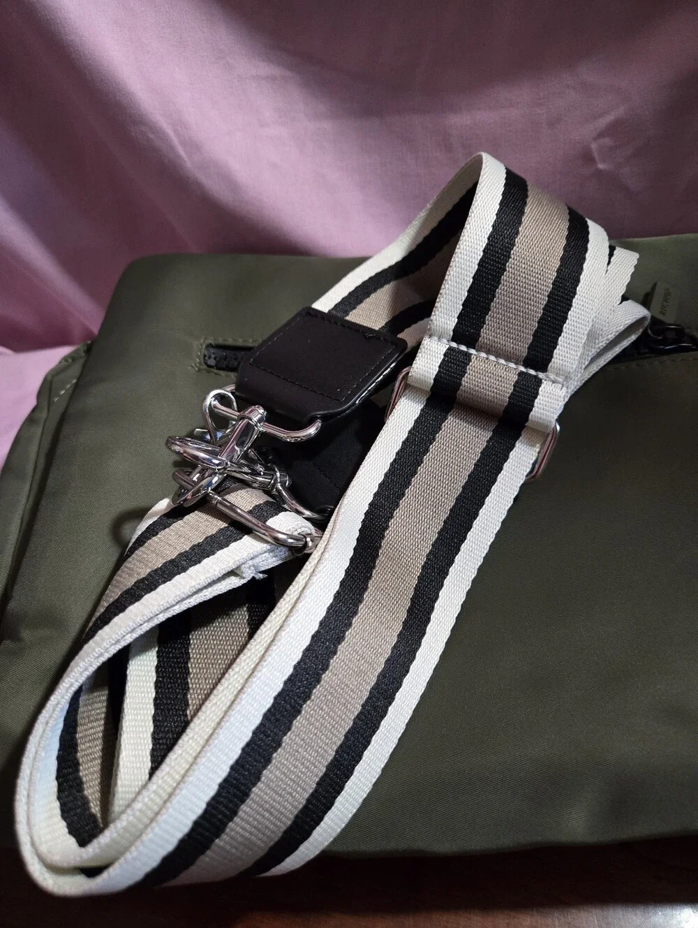 IHKWIP X Shawn Killingher Quilted Olive Green Crossbody Bag NWOT